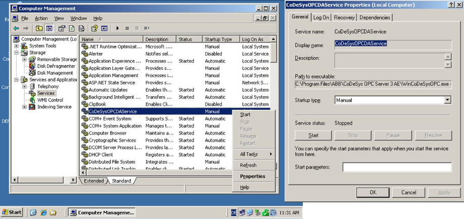 Configure_the_OPC_Server_Service