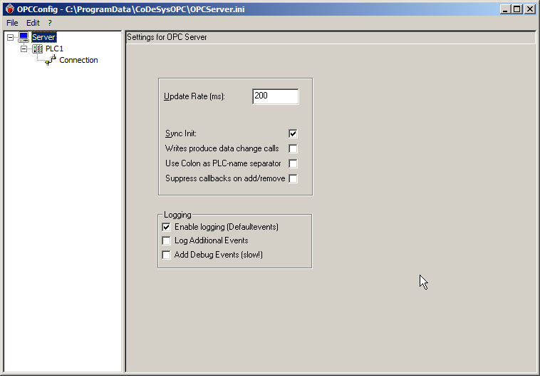 Configure_OPC_Server_V3_Update_Rate